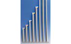 Combination boltless shelving components