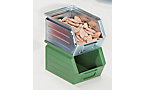 Caja visualizable de chapa de acero
