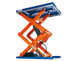 Model with 2000 kg max. load, platform LxW 1300 x 800 mm