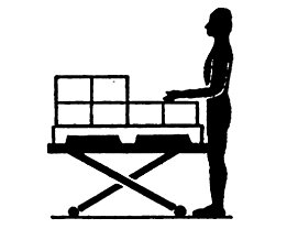 Without floor frame and with all-round foot clearance: more efficient lifting!