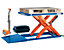 With ramp (accessory) and foot operated control unit