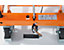 Pedal positioned on the left for QuickLift