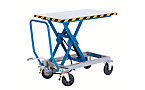 Scissor lift platform truck