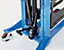Lift via drawbar or foot pedal