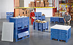 Large capacity polyethylene container