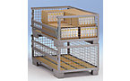 Mesh pallet, medium height