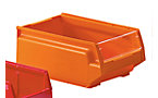 Open fronted storage bin made of polypropylene