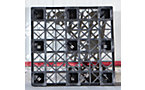 Container pallet made of plastic