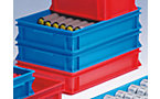 Euro stacking container made of PP