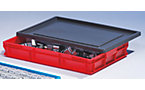 Euro stacking container made of PP