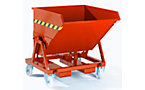 Tilting skip