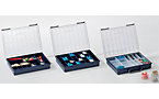 Small parts cases made of polypropylene, pack of 7