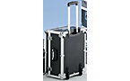 Transport box, upholstered