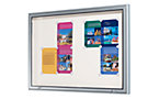 Vitrine d'affichage avec cadre alu, pour l'intérieur et l'extérieur