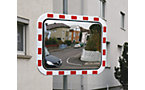 Verkeersspiegel van acrylglas