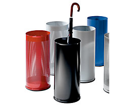 Paraplyställ, höjd 610 mm - helplåt, förzinkad