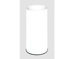 Paraplyställ, höjd 610 mm - helplåt, förzinkad