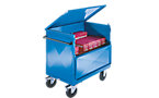 Container trucks, shelf trolleys