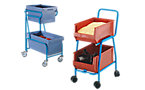 Order picking trolleys