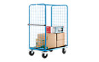 Roll containers, shelf trucks