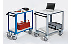 Table trolley, max. load 400 kg, welded