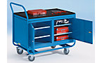 Table trolley, steel, with substructures