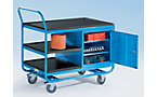 Table trolley, steel, with substructures
