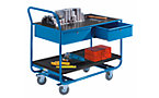 Table trolley, with substructures