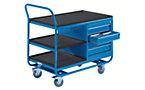 Table trolley, with substructures