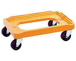 Standard roll container. A removable drawbar can be supplied as an accessory.