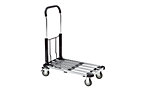 Aluminium roll container, collapsible