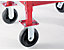 <b>Chemical and water resistant castors</b><br/>For optimum shock absorbency and protection of floors