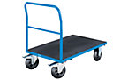 Platform truck with 1 tubular push handle