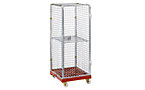 Roll container, closed on all sides