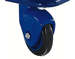 Maximum floor protection: castors with non-marking tyres