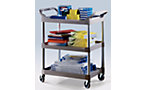 Universal truck, 3 plastic shelves