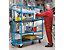 With MDF wood shelves and drawbar (accessories)