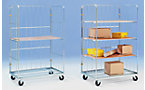 Rolcontainer met metalen pallet