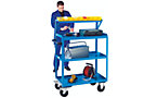 Verrijdbare werktafel, laadvermogen 250 kg