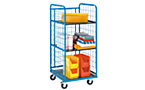 Rollcontainer, breite Bauweise
