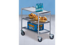 Beistellwagen, Tragfähigkeit 150 kg, LxB 745 x 385 mm