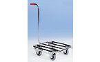 Edelstahl-Griffroller, Tragfähigkeit 400 kg
