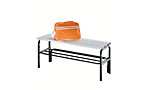 Banc pour vestiaire en acier, pour environnements humides