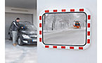 Verkeersspiegel van acrylglas