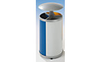 Recyclable waste collection station