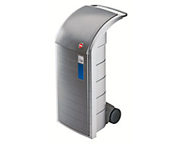 Waste collector with wheel set