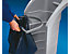 Easy insertion and removal of waste sacks