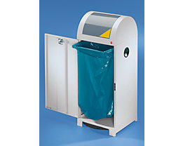 Pull-out waste sack holder