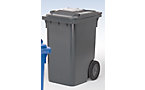 Large plastic waste bin, EN 840 compliant