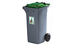 Plastic large waste bin to EN 840